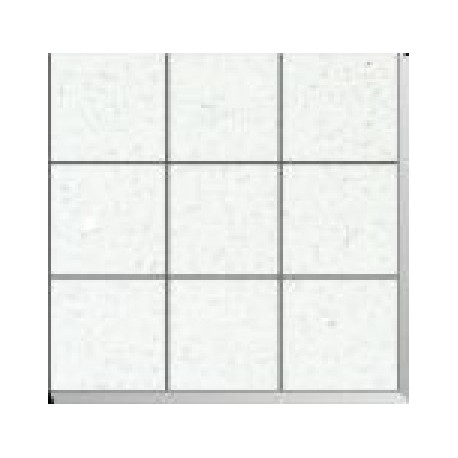 (OHQ) Off White Mirror Fleck Quartz 10x10 Mosaic