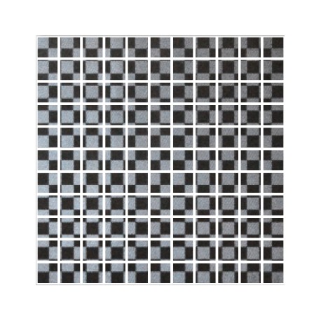 ARGENTO METTALICO MOSAICS SMALL SQUARE30X30CM