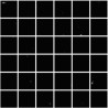 Speckled Super Black Polished Porcelain Mosaic 30x30cm