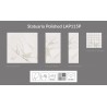 (115p) Statuario polished porcelain large square mosaic