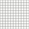 Matt Super White Small Square Mosaic