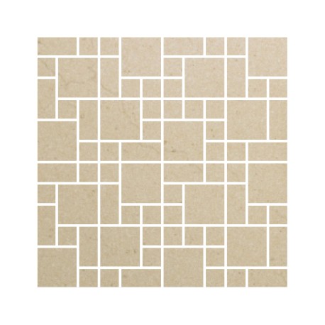 CREMA MARFIL MOSAICS RANDOM 30X30CM