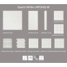 Off- White Mirror Fleck Quartz Mosaics Small Square