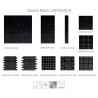 Black Mirror Fleck Quartz Mosaics Large Square