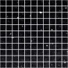 Black Mirror Fleck Quartz Mosaics Small Square