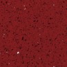 Ruby Red Mirror Fleck Quartz 30x30cm