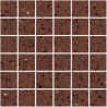 Brown  Mirror Fleck Quartz Mosaics Large Square