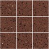 (OHQ) Brown Mirror Fleck Quartz 10x10 Mosaic