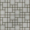 Brushed Stainless Steel Mosaic Random 