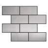 Polished Stainless Steel Mosaic Brick