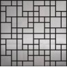 Polished Stainless Steel Mosaic Random