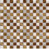 Cream & Brown Mixed Shell Mosaic