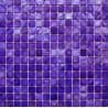 Purple Small Square Shell Mosaic