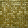 Green Small Square Shell Mosaic