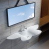 Stone Wall - mounted basin