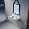 Stone Wall - mounted basin