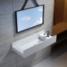 Stone Wall - mounted basin