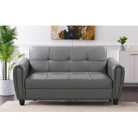 Zinc Living Room Furniture 2 Seater Sofa Bed