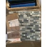 Grey/White/Black Mosaic Tile 295x310mm