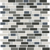 Grey/White/Black Mosaic Tile 295x310mm