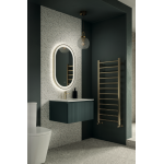 Martha Brushed Brass LED Touch Mirror 500x800x40mm