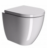 GSI Pura 50/F Back To Wall WC Pan With Swirlflush+ Slimline soft Seat