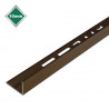 10mm NEW L Shape Brushed Copper Aluminium