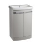 Roper Rhodes Plan 600 Floor Standing Vanity Unit in Stone Grey + Basin