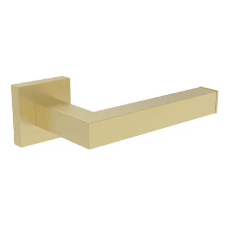 Astini Sydney Brushed Brass Square Toilet Roll Holder