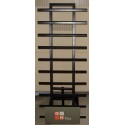 O&H Porcelain Steel 10 x straight shelf stands