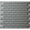 Brushed Stainless Steel Mosaic Brick